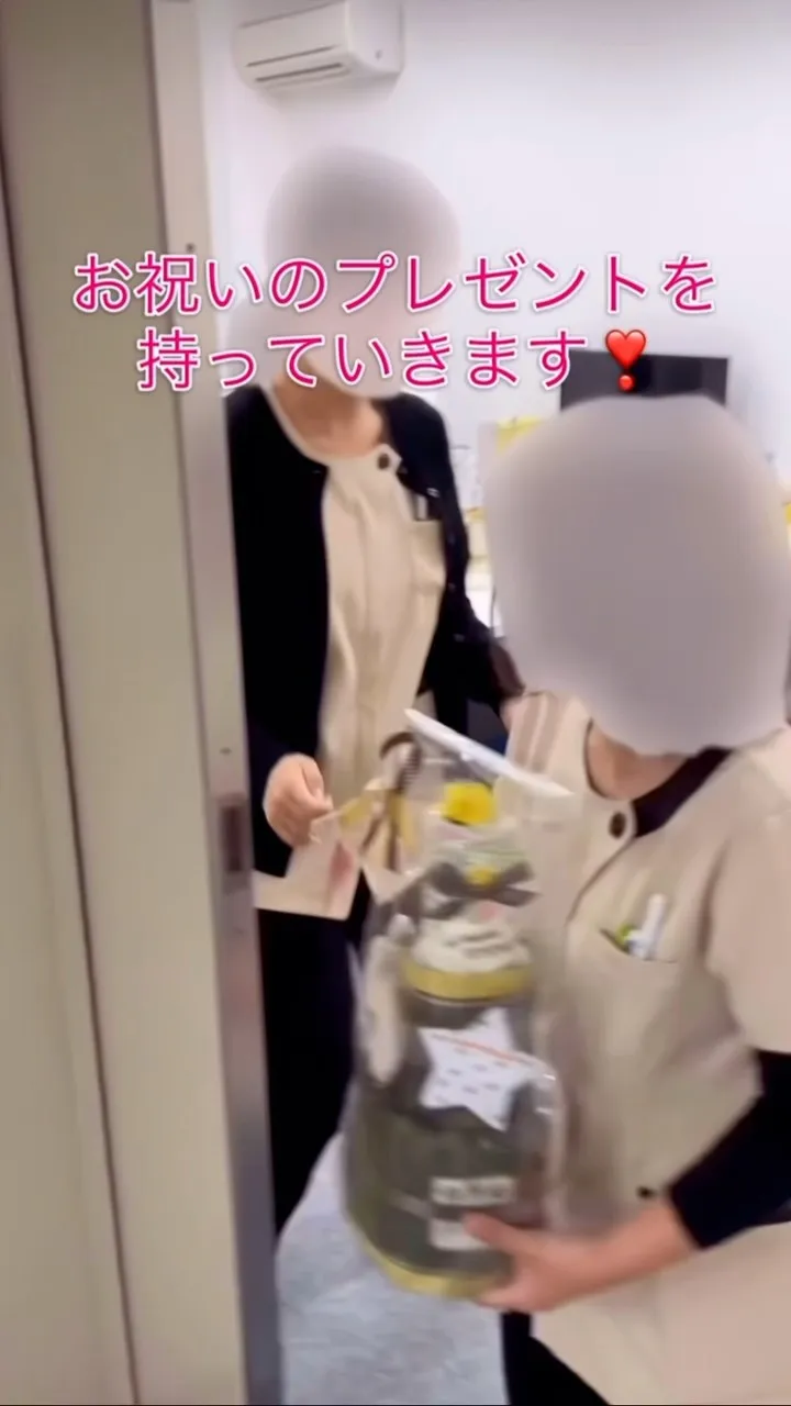 ご出産のお祝いをさせていただきました！